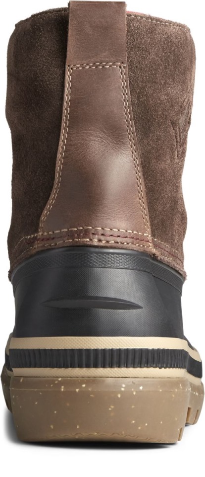 Botas De Bahía De Hielo Thinsulate Sperry Negro Bronceado