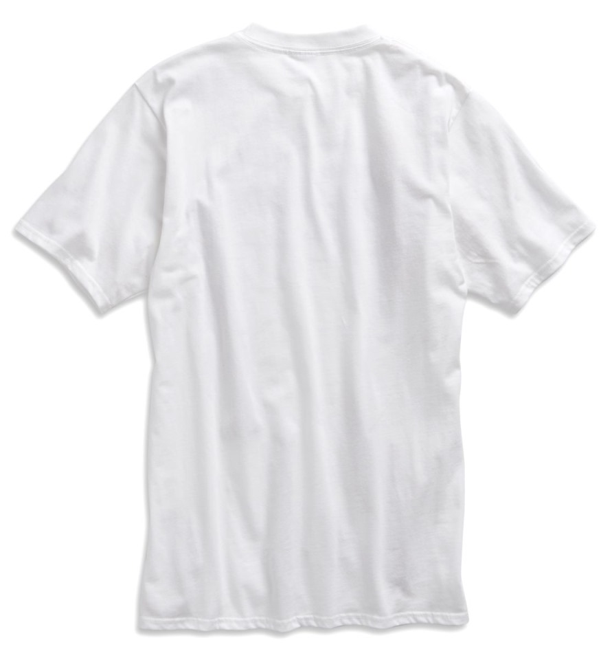 Camiseta Algodón Cloud Made In Usa Blanco Sperry