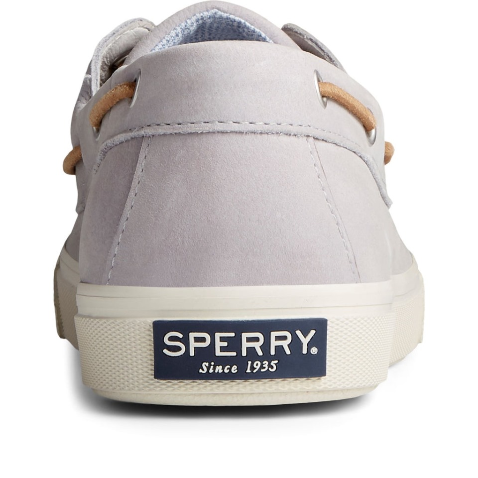 Hombre Bahama Plushwave Encaje Zapatos Gris Sperry