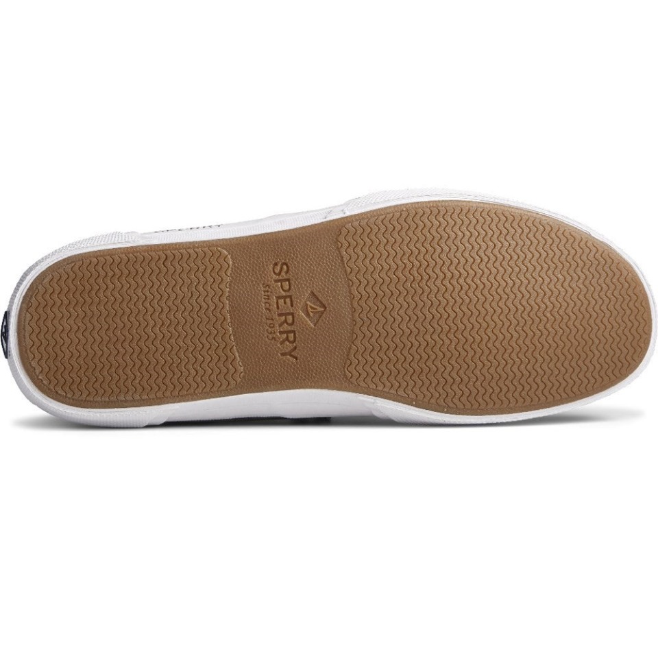 Hombre Soletide Hombres Zapatos De Encaje Gris Sperry