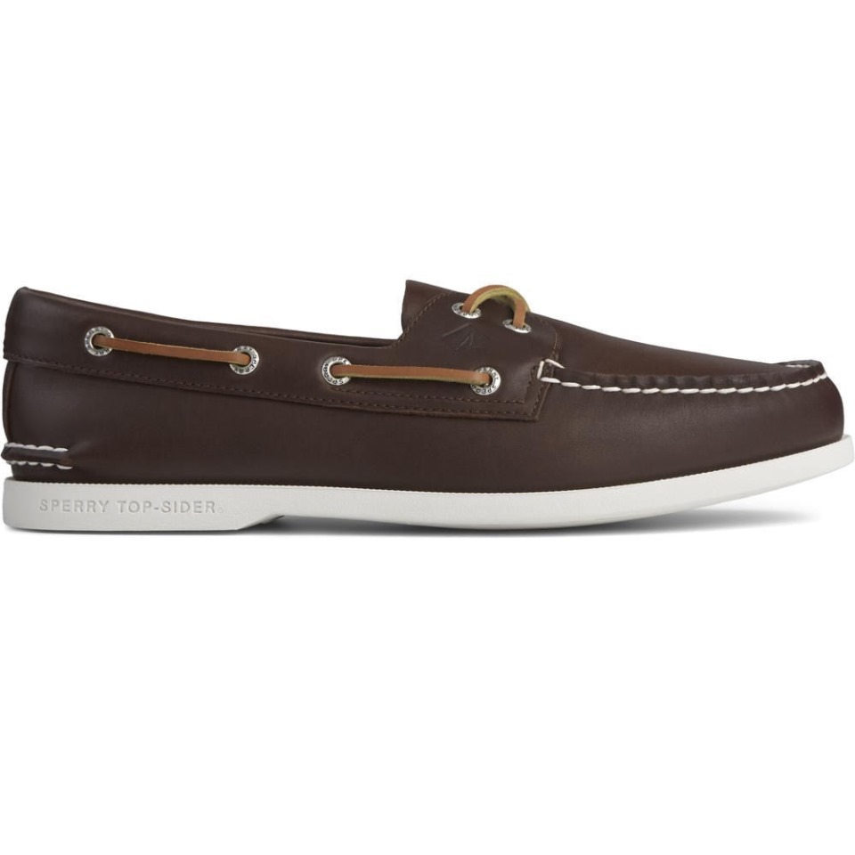 Náutico De Hombre Original Auténtico Plushwave Lavable Marrón Sperry