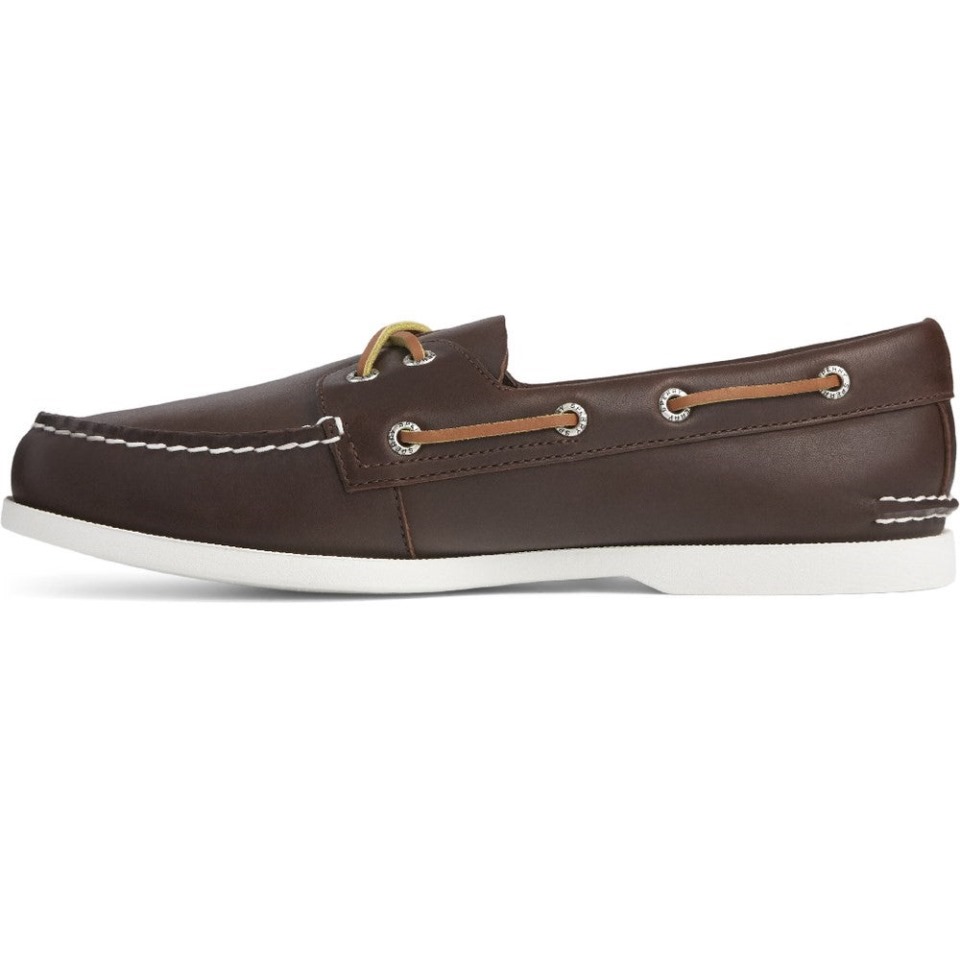 Náutico De Hombre Original Auténtico Plushwave Lavable Marrón Sperry