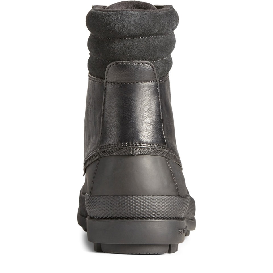 Bota De Agua Fría Para Hombre Sperry Negra