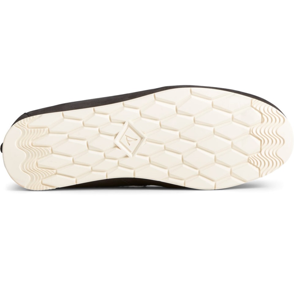 Moc-sider Hombre Invierno Slip On Zapatos Sperry Negro