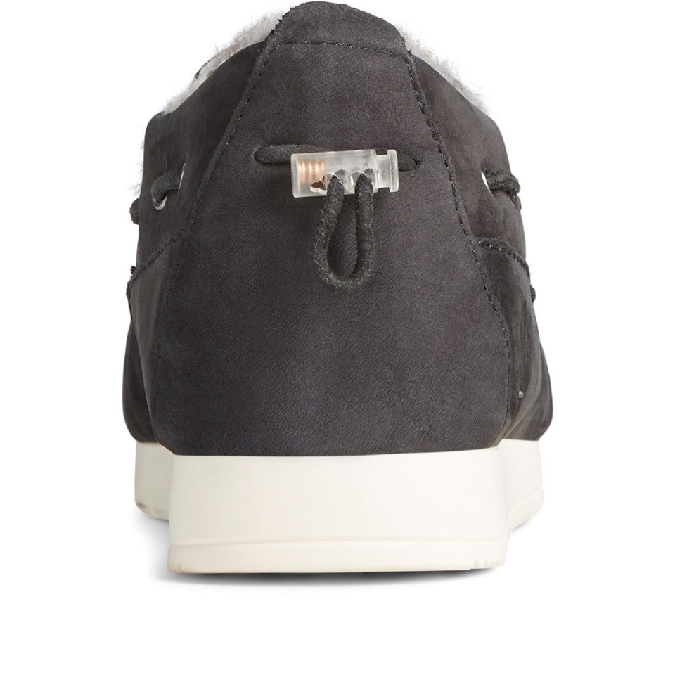 Moc-sider Hombre Invierno Slip On Zapatos Sperry Negro