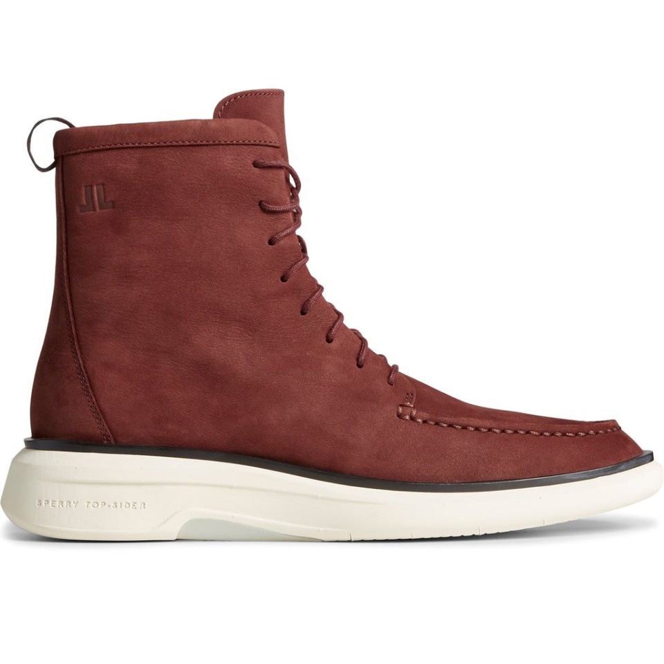Bota Sperry X John Legend Commodore Plushwave Para Hombre Sperry Oxblood