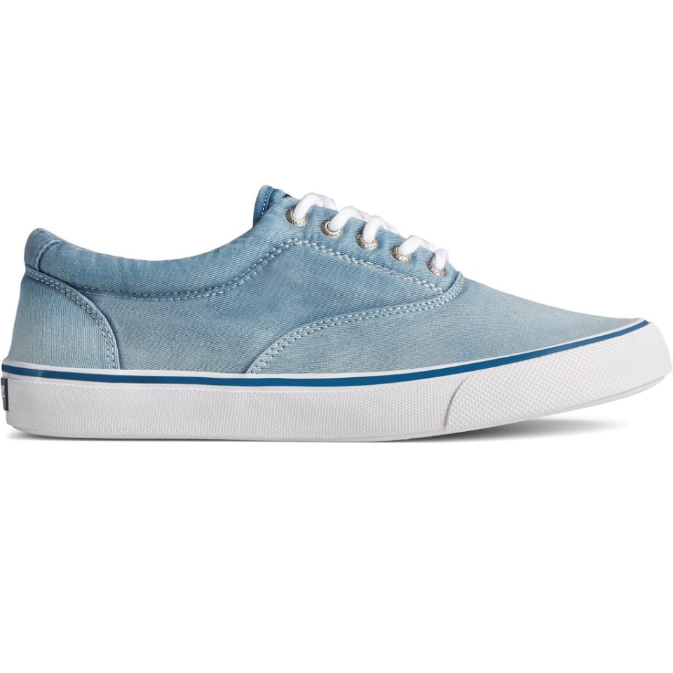 Hombres Striper Ii Cvo Ombre Encaje Zapatos Sperry Azul Marino