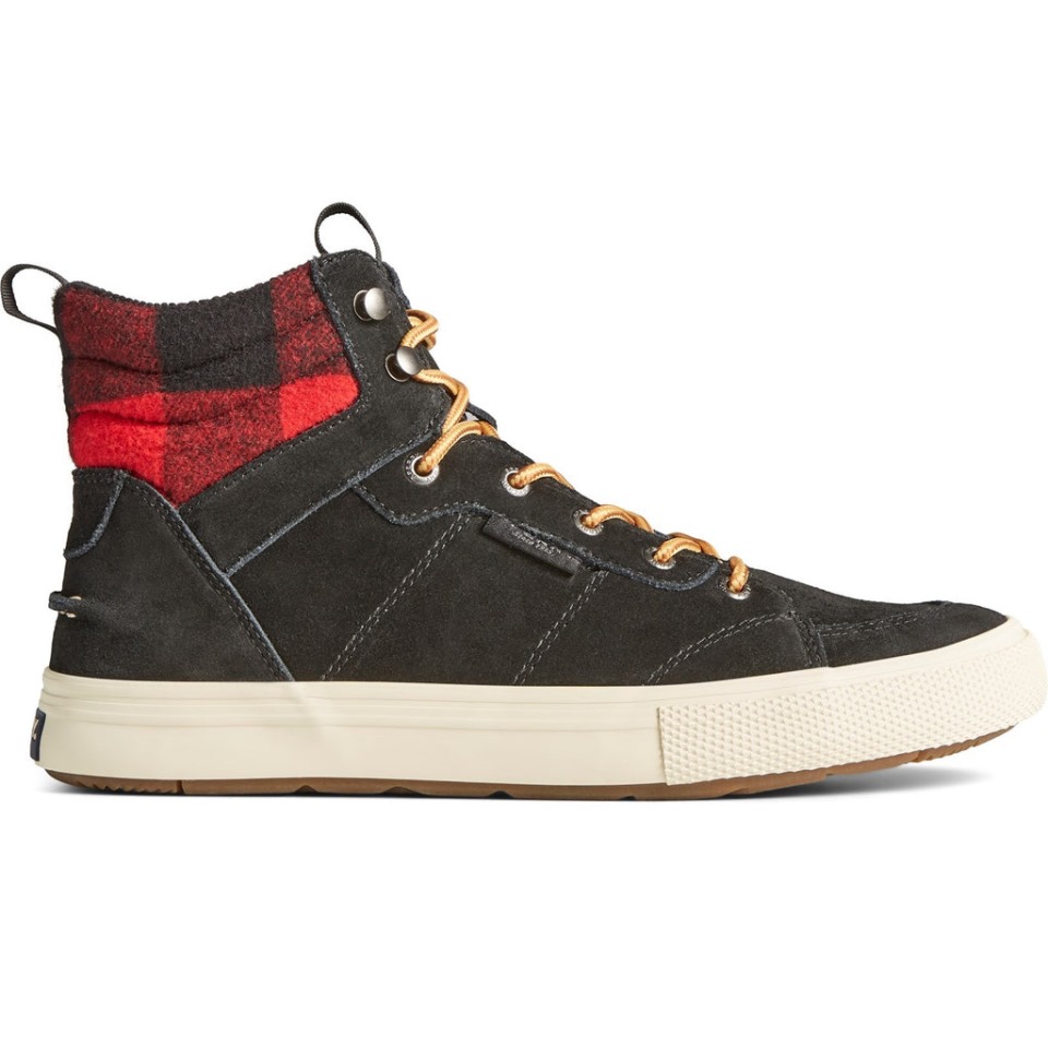 Impermeable De Hombre Striper Storm Hiker Negro Sperry