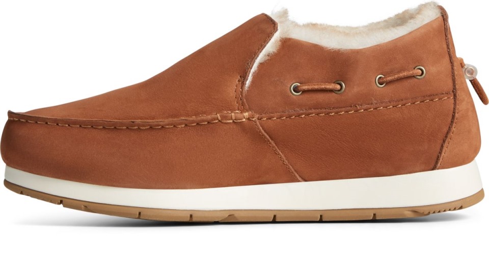 Slip Moc-sider Premium En Marrón Sperry