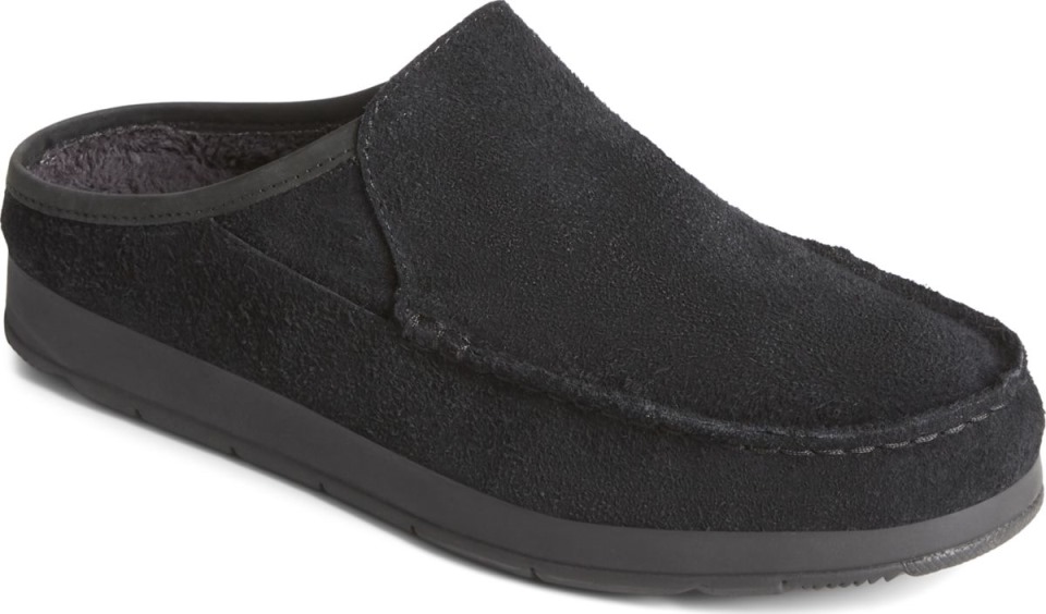 Slip De Ante Moc-sider En Sperry Negro