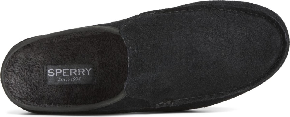 Slip De Ante Moc-sider En Sperry Negro