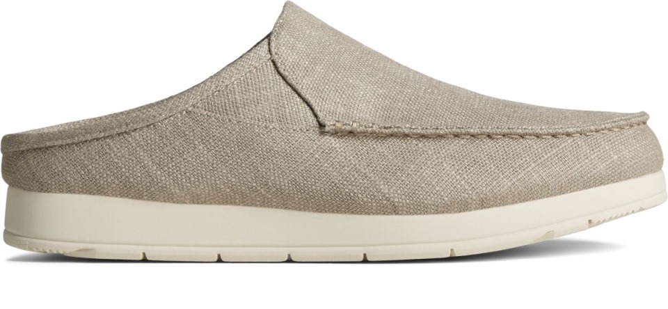 Moc-sider Textil Mule Sperry Taupe