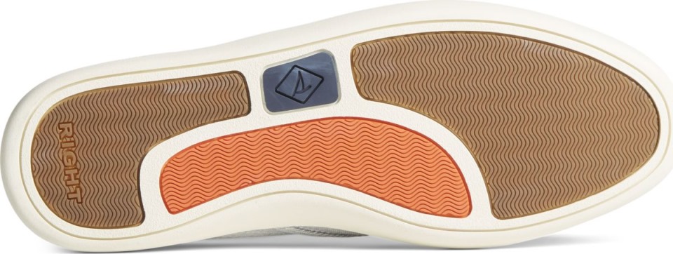 Zapatilla De Deporte Lavada Twin Gore De Los Bancos Exteriores Gris Sperry