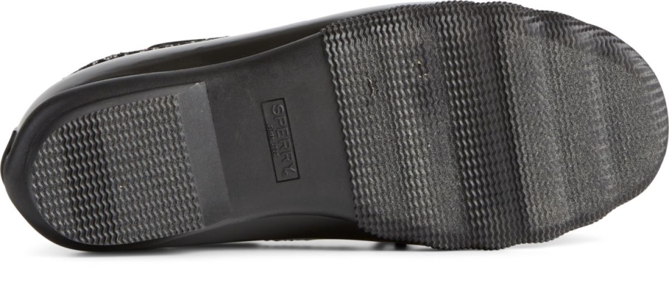 Bota De Agua Salada Guepardo 1 Ojo Pato Sperry Negro