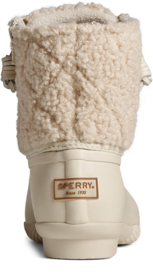 Bota De Pato Sherpa De Agua Salada Sperry Hueso