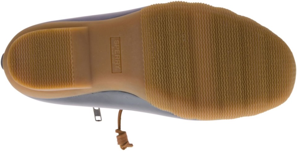 Bota De Pato En Relieve De Lana De Agua Salada Thinsulate Gris Sperry