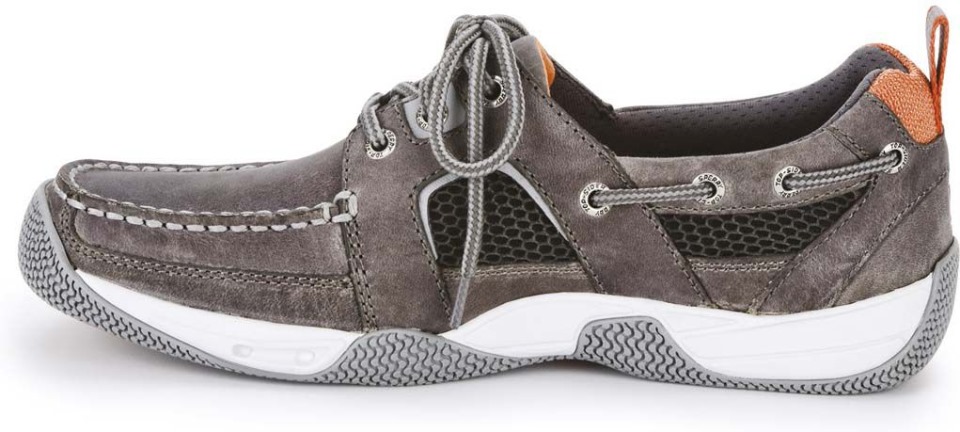 Mar Cometa Deporte Moc Barco Zapato Gris Sperry