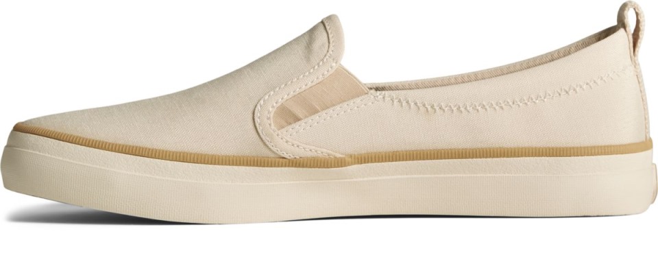 Seacycled Crest Twin Gore Sin Cordones En La Zapatilla De Deporte Blanco Sperry