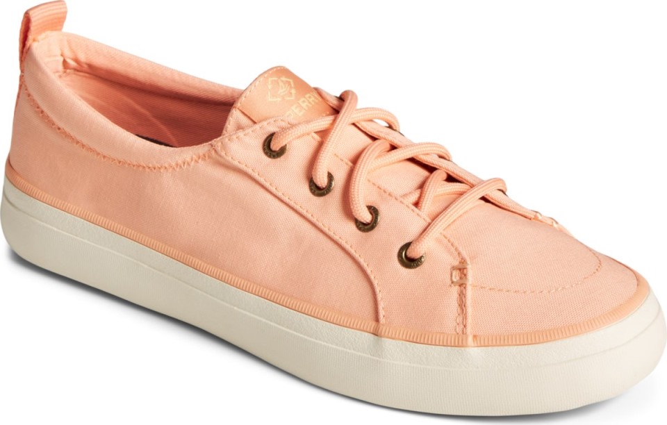 Zapatilla De Deporte Color Pastel Vibe De La Cresta Del Mar Melocotón Sperry