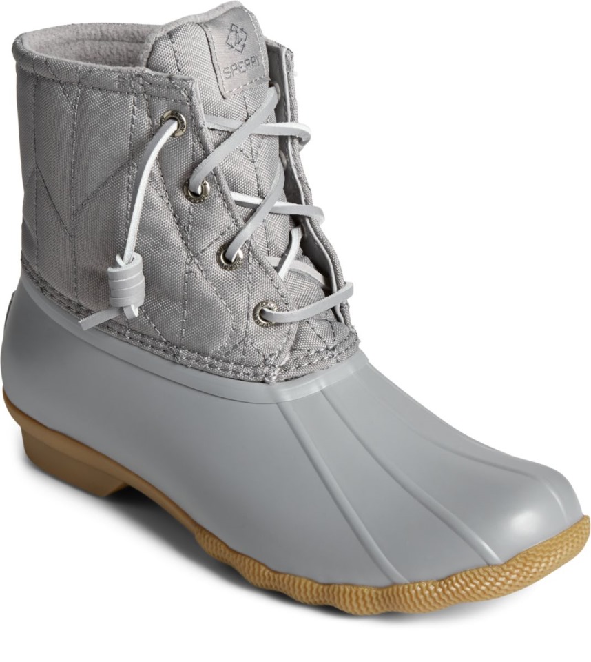 Bota De Nailon Reciclado Para Agua Salada Gris Sperry