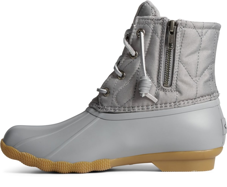 Bota De Nailon Reciclado Para Agua Salada Gris Sperry