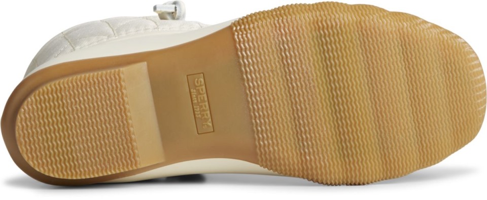 Bota De Nailon Reciclado Para Agua Salada Marfil Sperry