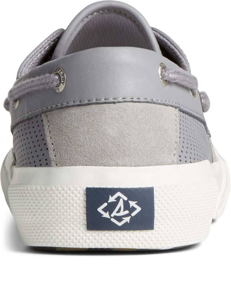 Zapatilla Seacycled Soletide 2 Ojales Gris Sperry