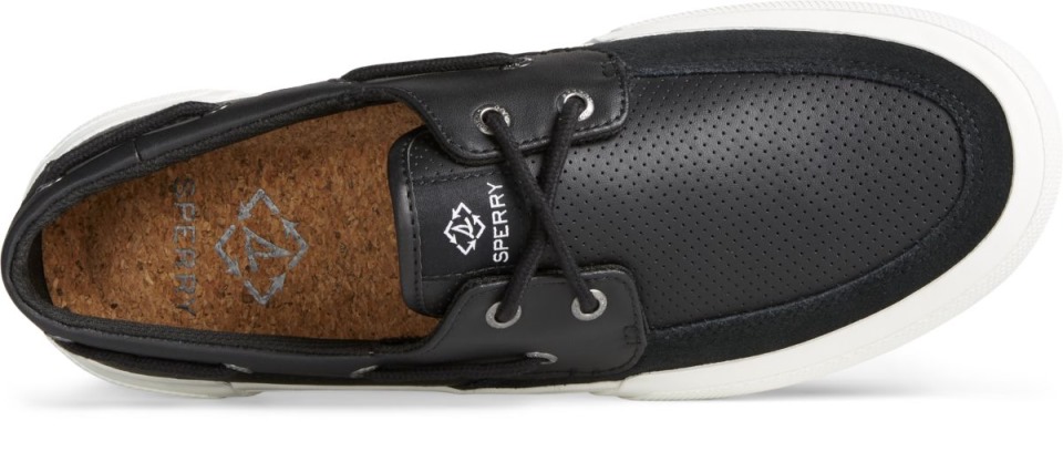 Zapatilla Seacycled Soletide 2 Ojales Sperry Negro