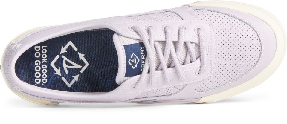 Sneaker Piel Soletide Reciclado Sperry Lila