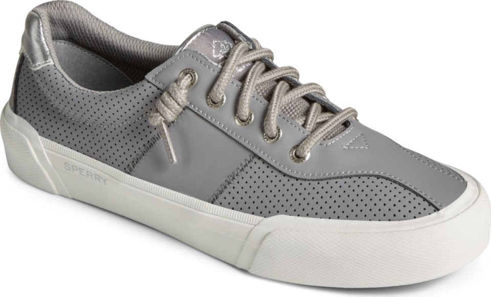 Seacycled Soletide Racy Metalizado Zapatilla Gris Sperry