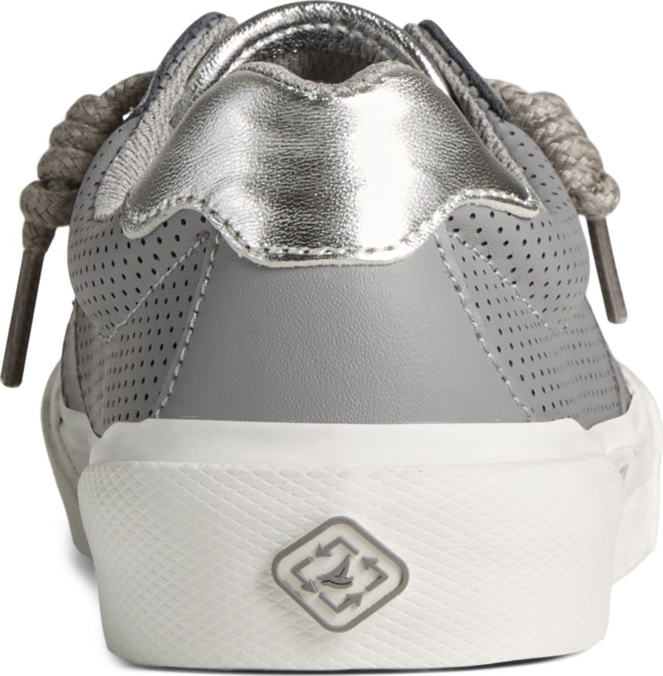 Seacycled Soletide Racy Metalizado Zapatilla Gris Sperry