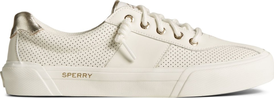 Seacycled Soletide Racy Metalizado Zapatilla Blanco Sperry