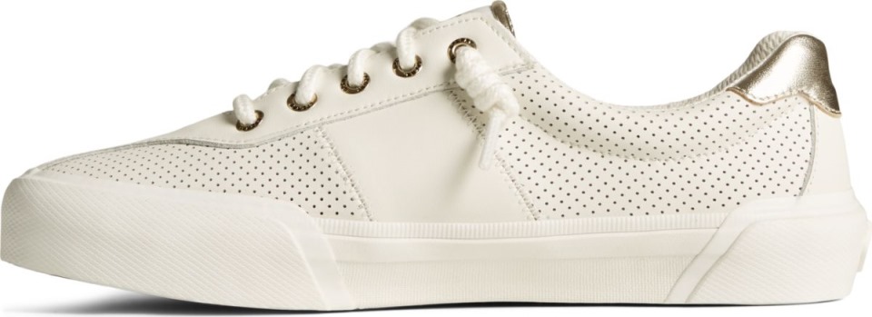 Seacycled Soletide Racy Metalizado Zapatilla Blanco Sperry