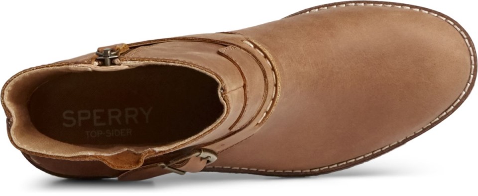 Seaport Storm Grillete Corto Bota Canela Sperry