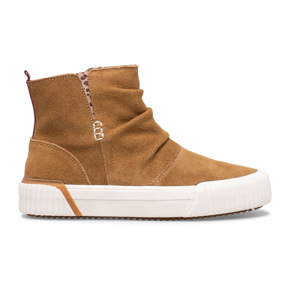 Zapatilla Soletide De Caña Media Tostado Sperry