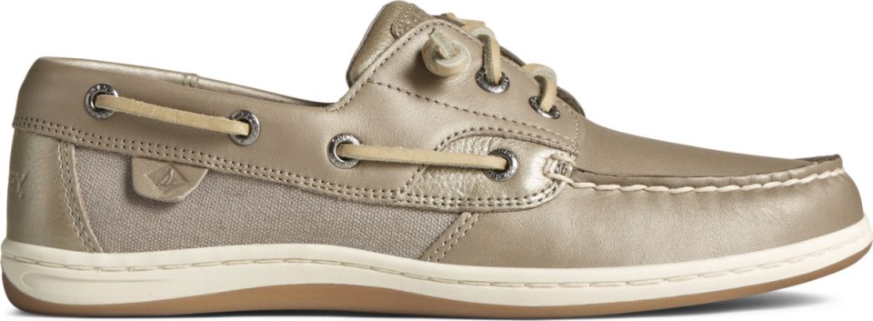 Náutico Perlado De Pez Cantor Taupe Sperry