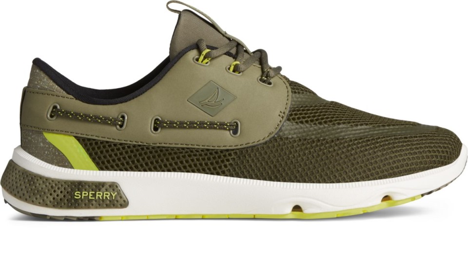 Zapatillas Sperry 7 Seas 3-eye Camo Verde Oliva
