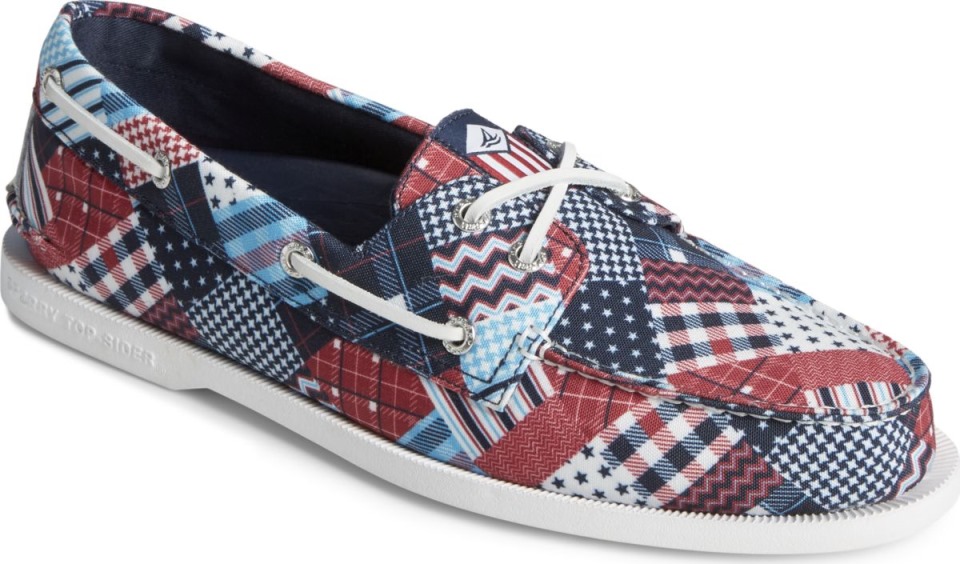 Sperry Auténtico Original Americana 2-ojo Náutico Azul Multi