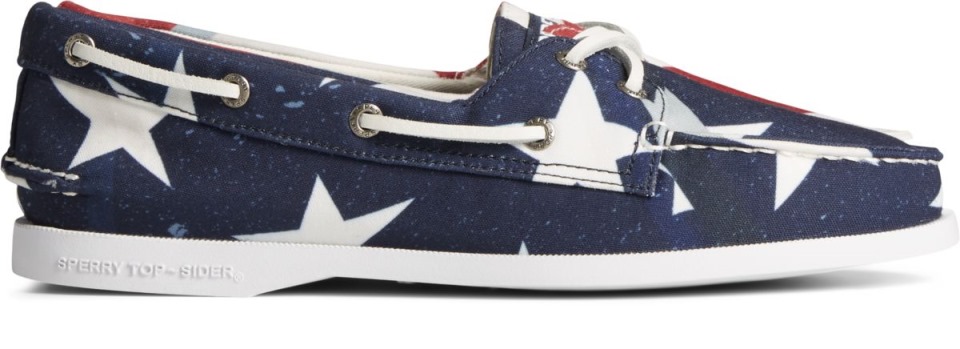 Sperry Auténtico Original Americana Náutico Rojo Blanco Azul
