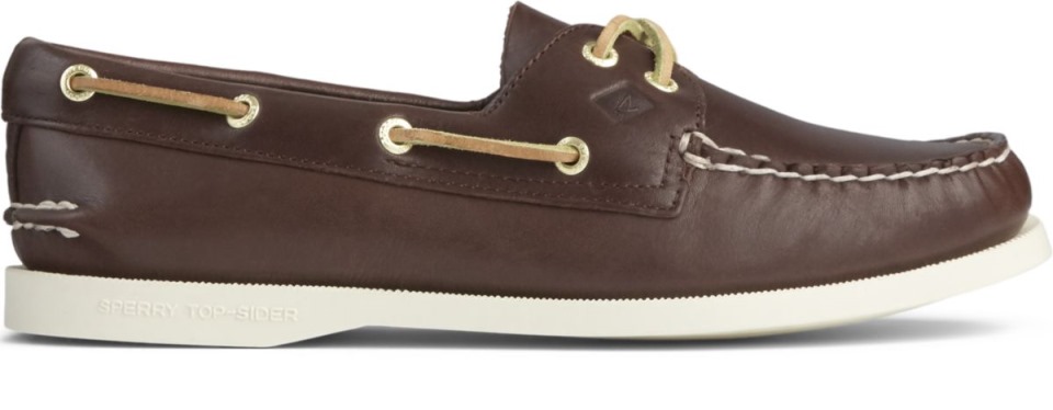 Sperry Auténtico Original Náutico Clásico Marrón Piel