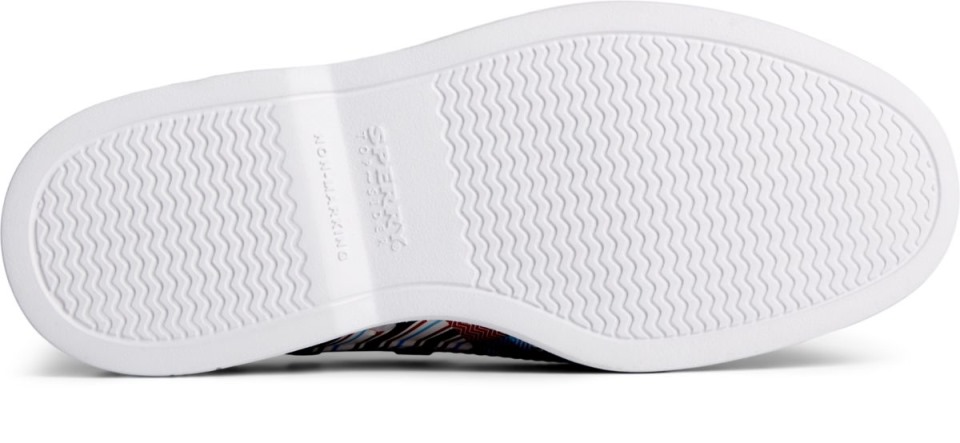 Sperry Auténtico Original Float Americana Madras Barco Zapato Multi