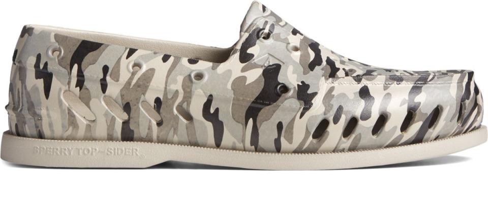Sperry Auténtico Original Barco Flotador Zapato Camo