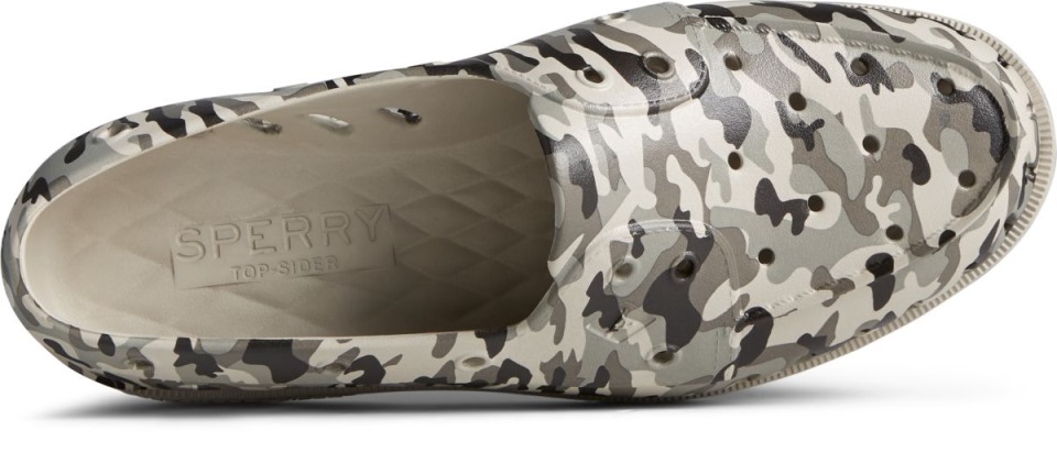 Sperry Auténtico Original Barco Flotador Zapato Camo