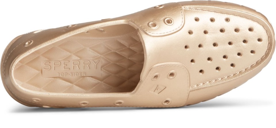 Sperry Auténtico Original Barco Flotador Zapato Champán