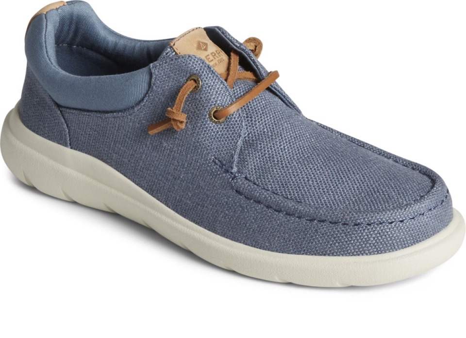 Calzoncillos De Cáñamo Moc Del Capitán Sperry En Azul