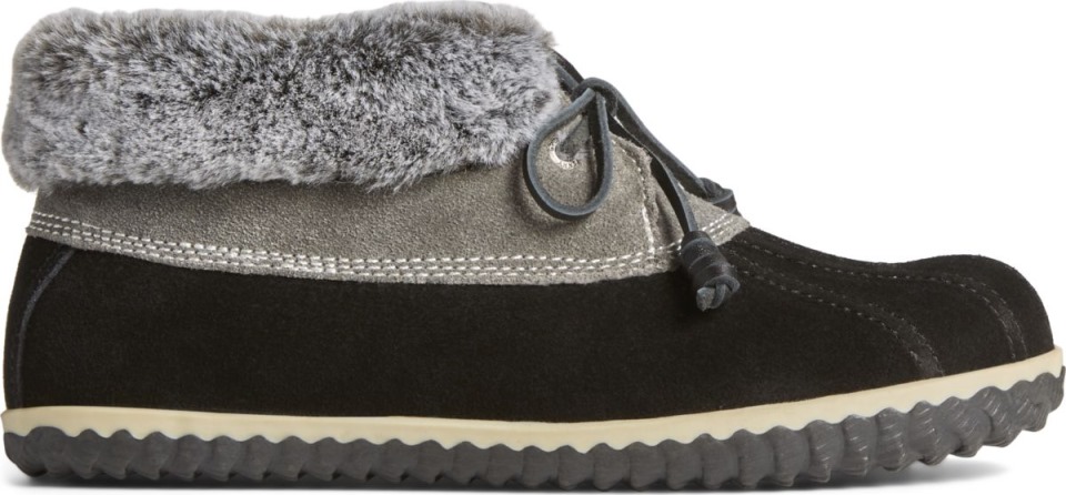 Zapatilla De Pato Sperry Cecily Negro Gris