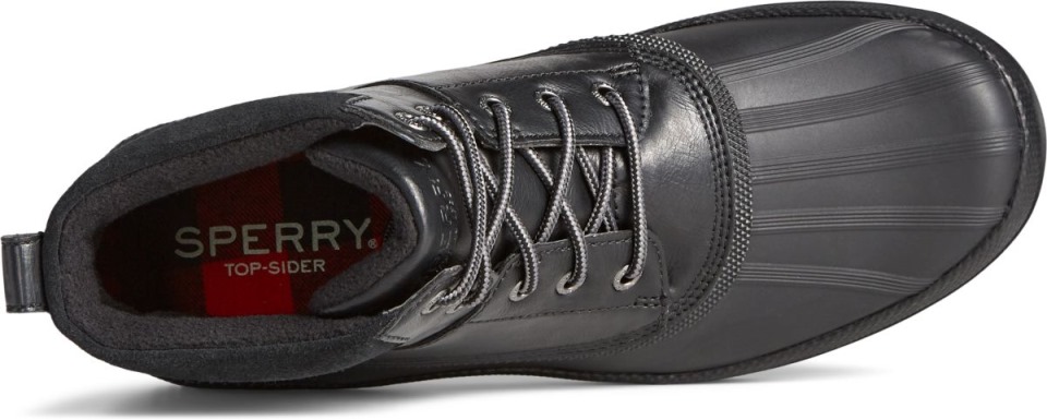 Sperry Bahía Fría Chukka Thinsulate Negro