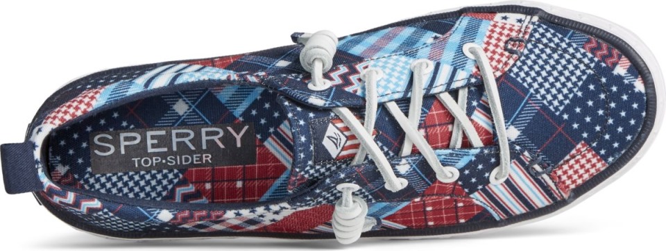 Sperry Crest Vibe Americana Madras Zapatilla De Deporte Multi