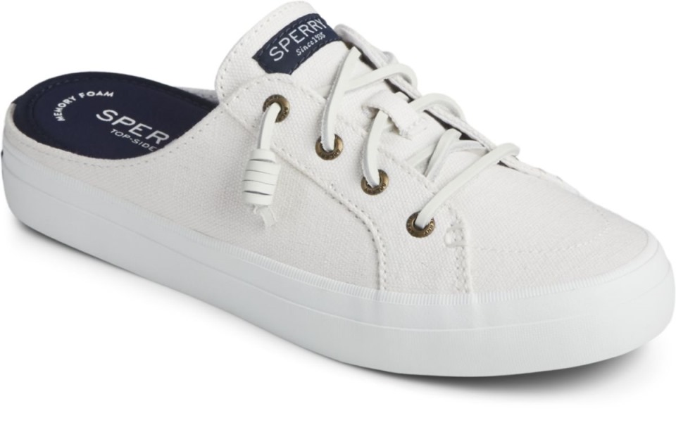 Zapatillas Sperry Crest Vibe Mule Blancas