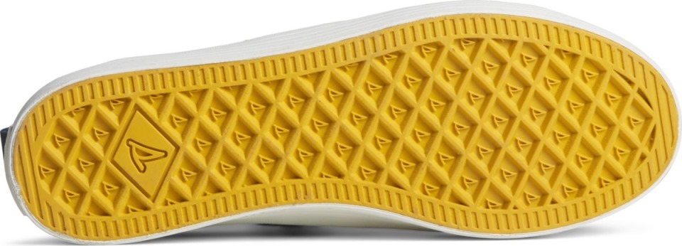 Sperry Crest Vibe Plataforma Bordada Zapatilla Azul Marino